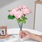 300Pcs Gold Edge Silk Ribbon Rose Petals (Gold Edge-300 Pcs Baby Pink) 1.77"L x 1.57"W